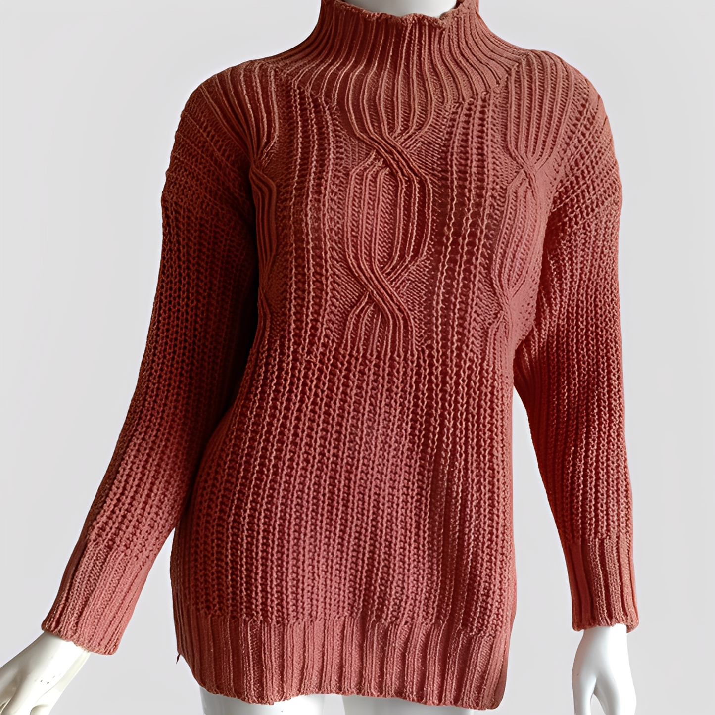 Julianne - Eleganter, gemütlicher Damenstrickpullover