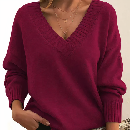 Herbst – Eleganter Kaschmirpullover