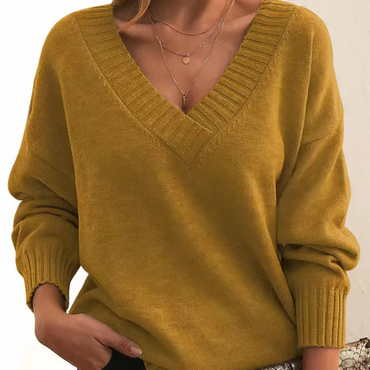 Herbst – Eleganter Kaschmirpullover