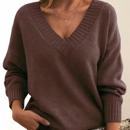 Herbst – Eleganter Kaschmirpullover