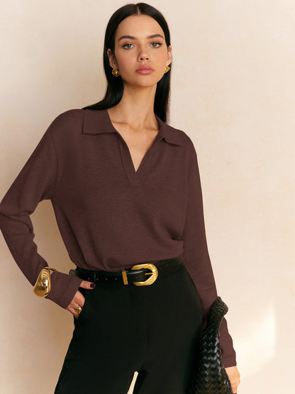 Fiona – Pullover mit weitem Ausschnitt