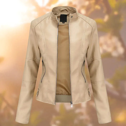 Hallec – Lederjacke Damen