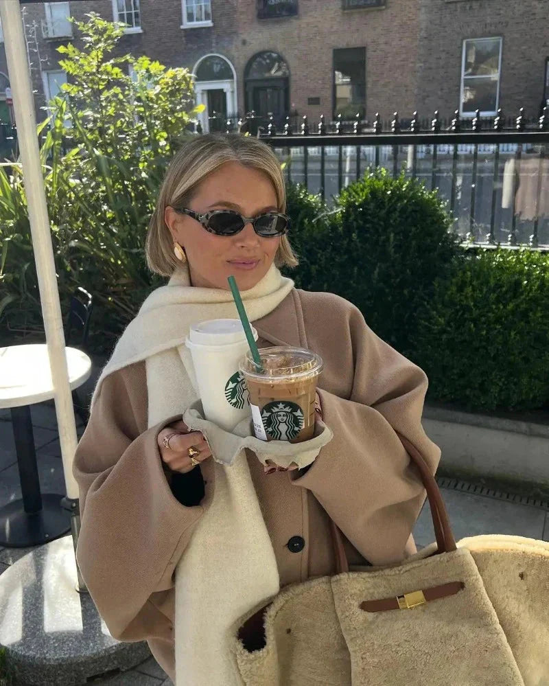 Jessy – Beige Übergangsjacke für Damen