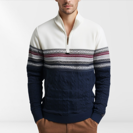 Rudy – Eleganter Retro-Herrenpullover
