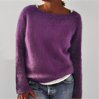 Murielle - Lässiger Strickpullover für Frauen