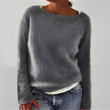 Murielle - Lässiger Strickpullover für Frauen