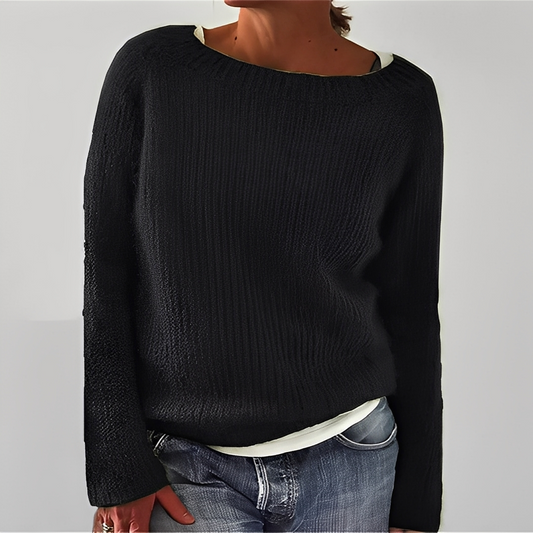 Murielle - Lässiger Strickpullover für Frauen