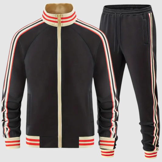 Romain – Trainingsanzug mit Sportlichen Streifen