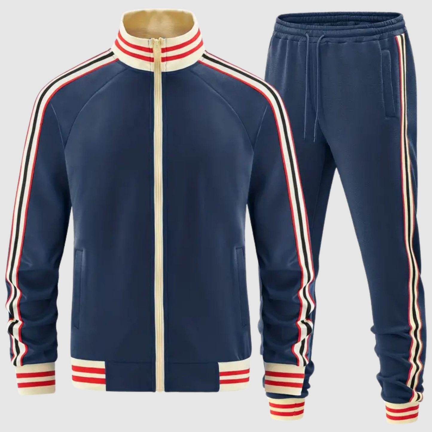 Romain – Trainingsanzug mit Sportlichen Streifen