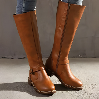 Livie - Hochwertige orthopädische Lederstiefel für Damen
