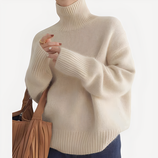 Amilia - Eleganter und lässiger Damen Rollkragenpullover