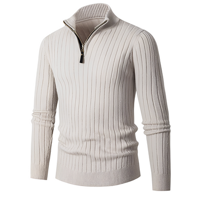 Roland - Eleganter Herrenpullover mit halbem Rollkragen
