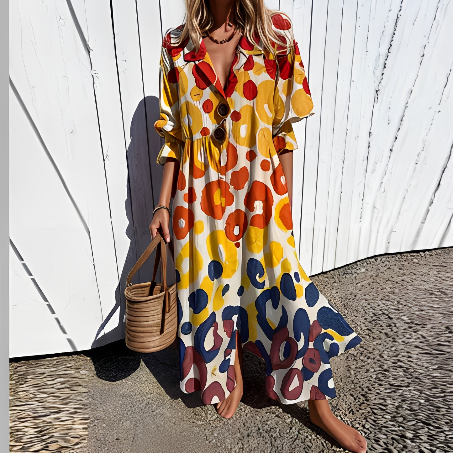 Germaine - Kleid trendig für die täglichen Fahrten der Frauen