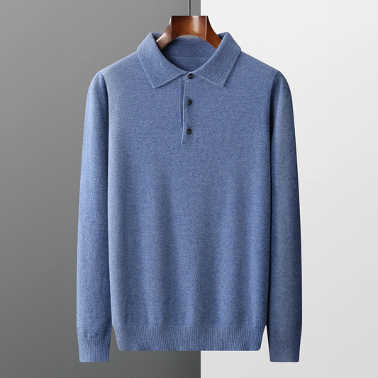 Louis - Polo mit langen Ärmeln
