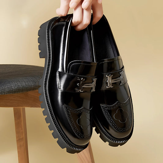 Marc – Loafer aus Bordeaux-Leder mit dicker Sohle