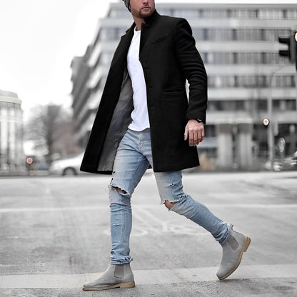 Hardy – Langer Mantel im modernen Stil