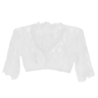 Bonnie - Moderne Spitzen-Dirndlbluse für Damen zum Oktoberfest