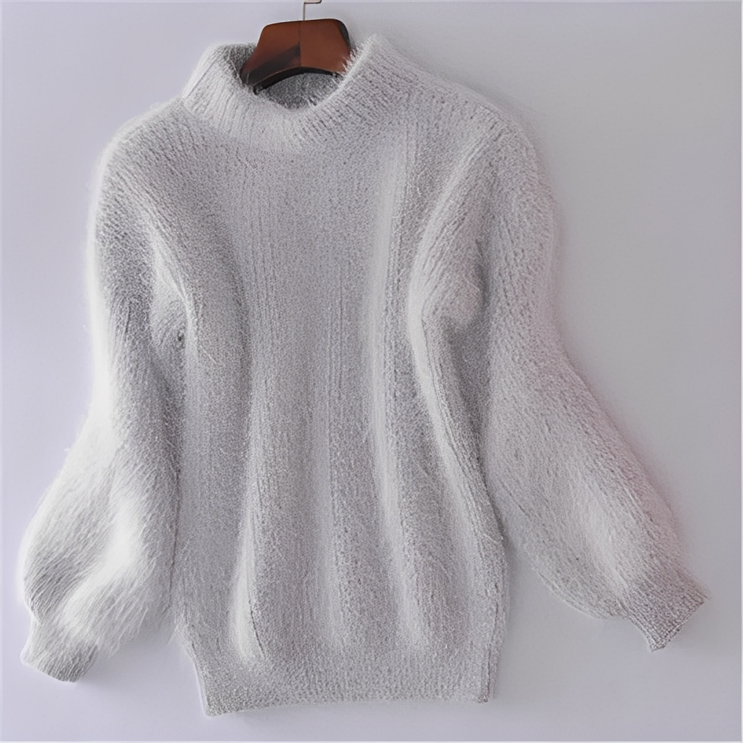 Maude - Pullover trendy mit hohem Kragen warm für Damen