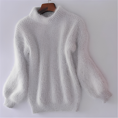 Maude - Pullover trendy mit hohem Kragen warm für Damen