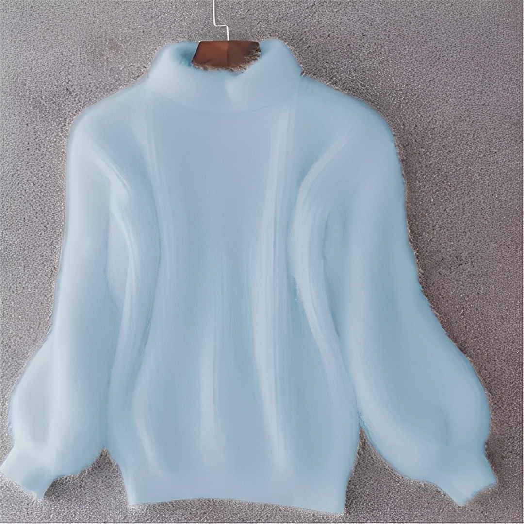 Maude - Pullover trendy mit hohem Kragen warm für Damen