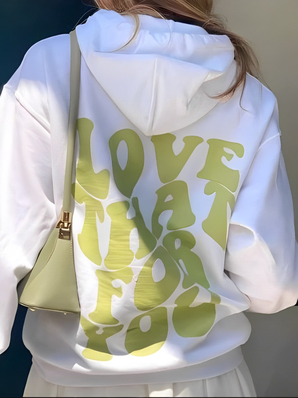 Daria – Hoodie aus bedruckter Baumwolle