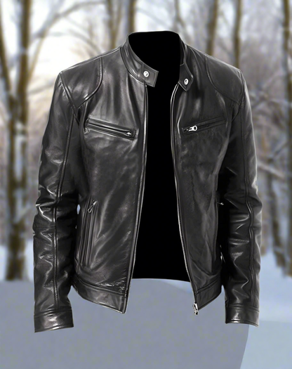 Henrik – Trendige Herren-Lederjacke
