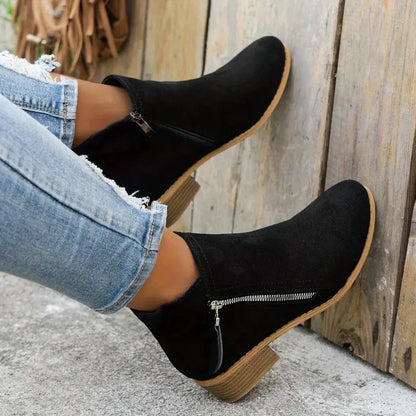 Klara – Reißverschluss Stiefel