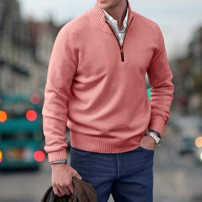 Adrian – Pullover mit Reißverschluss