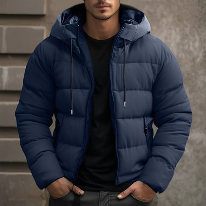 Georgie - Stilvolle Herren-Samtjacke mit Kapuze