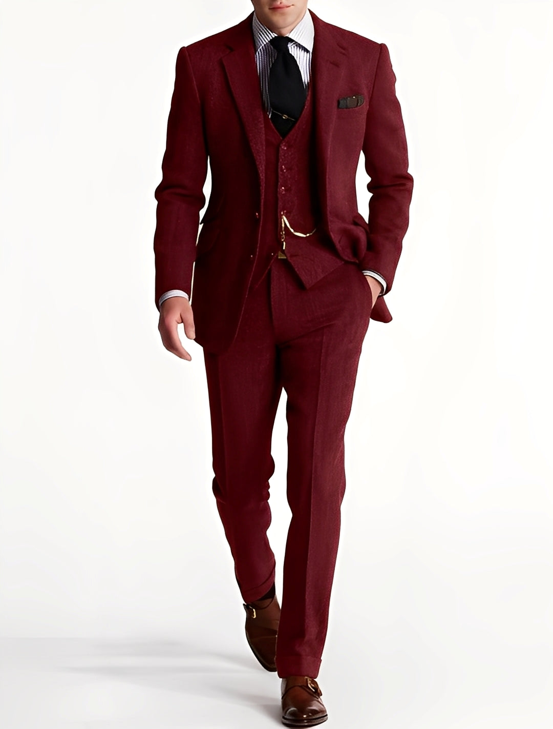 Desmond - Stilvoller Herrenanzug aus dreiteiligem Tweed