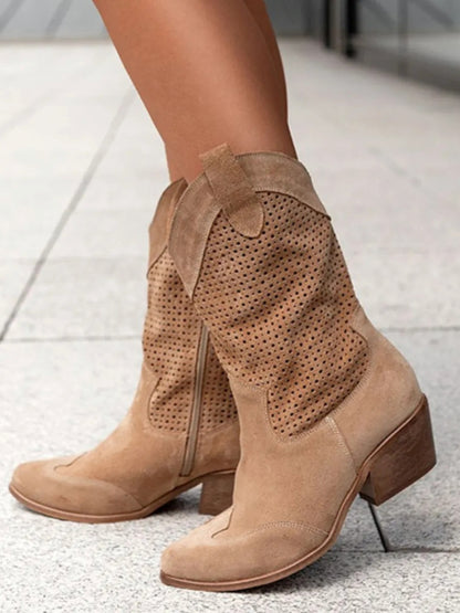 Jessica – Leder Stiefel