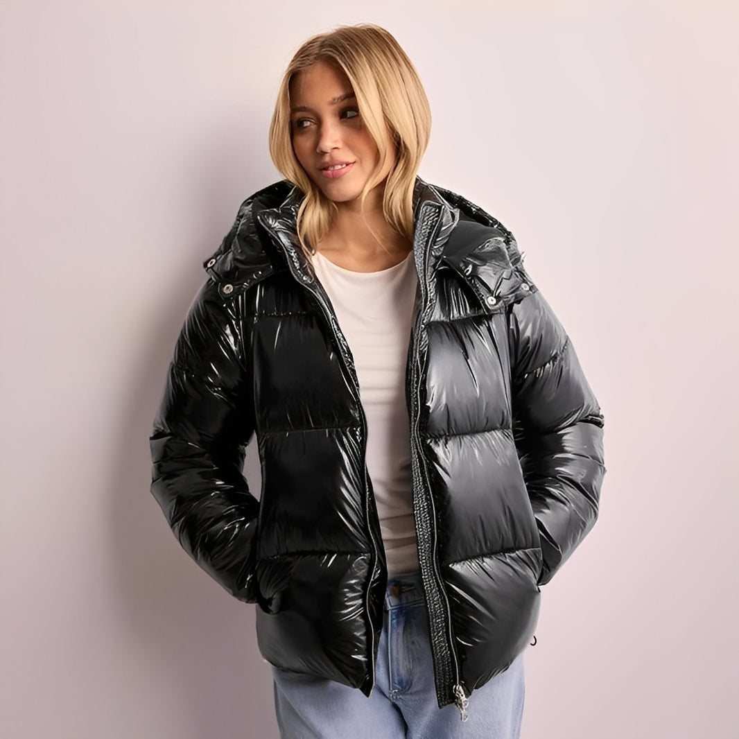 Rozanne - Damen-Winterjacke mit abnehmbarer Kapuze