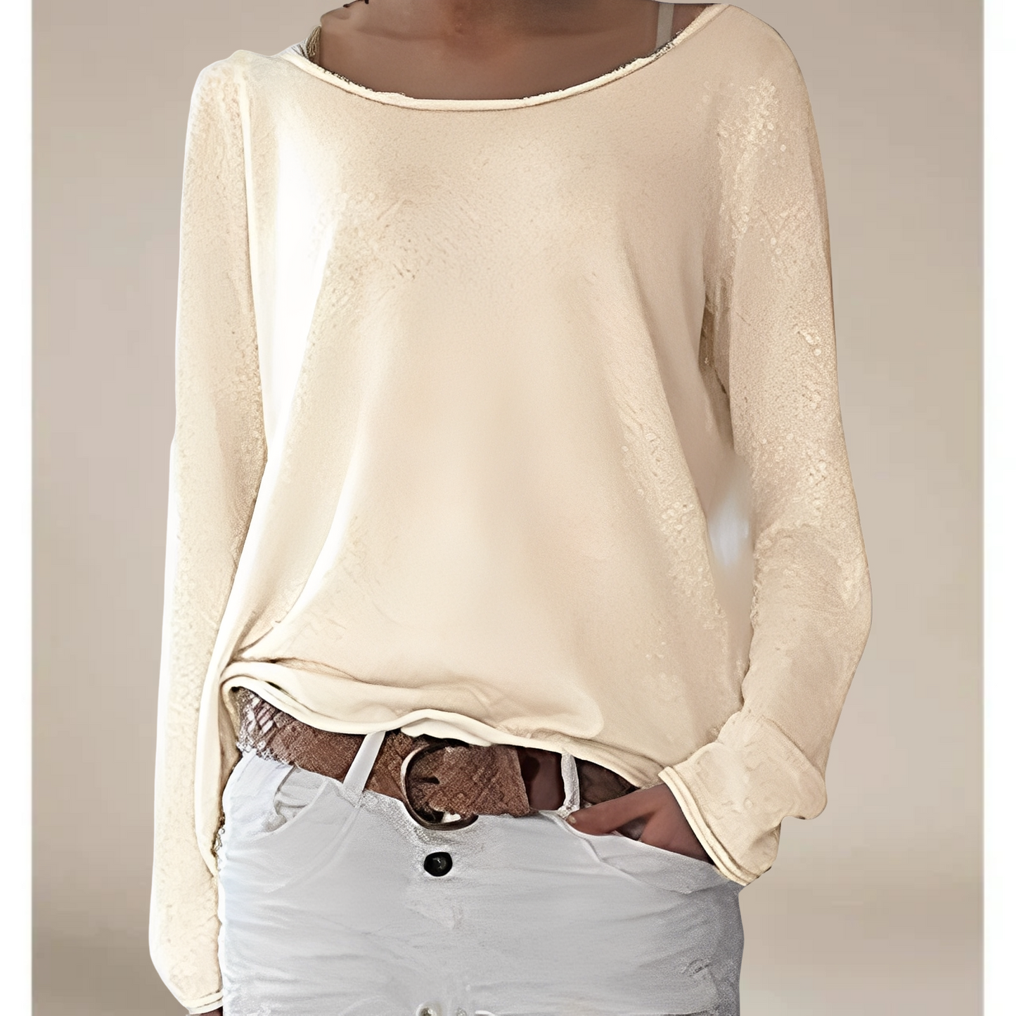 Alexa – Pullover mit Rundhalsausschnitt