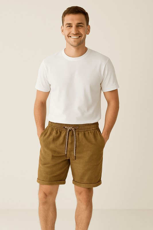 Georg – Shorts aus Cord im Retro-Stil