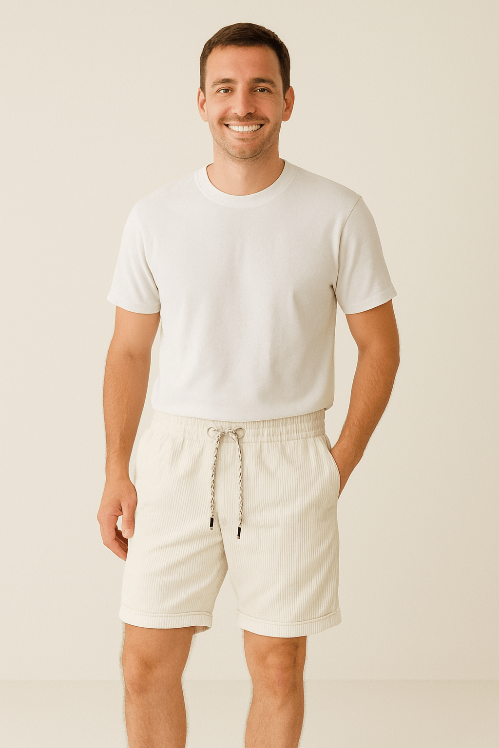 Georg – Shorts aus Cord im Retro-Stil