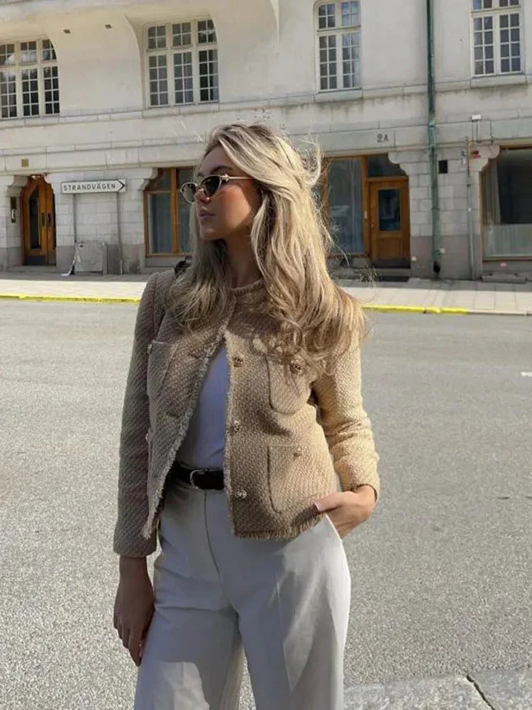 Melinda – Klassischer Tweed-Blazer