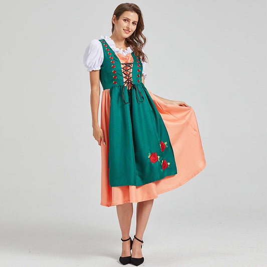 Kathryn - Traditionelles Oktoberfest-Dirndl-Midikleid für Damen